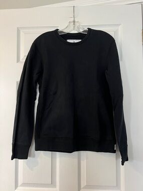 Reigning Champ Black Crewneck Pullover
